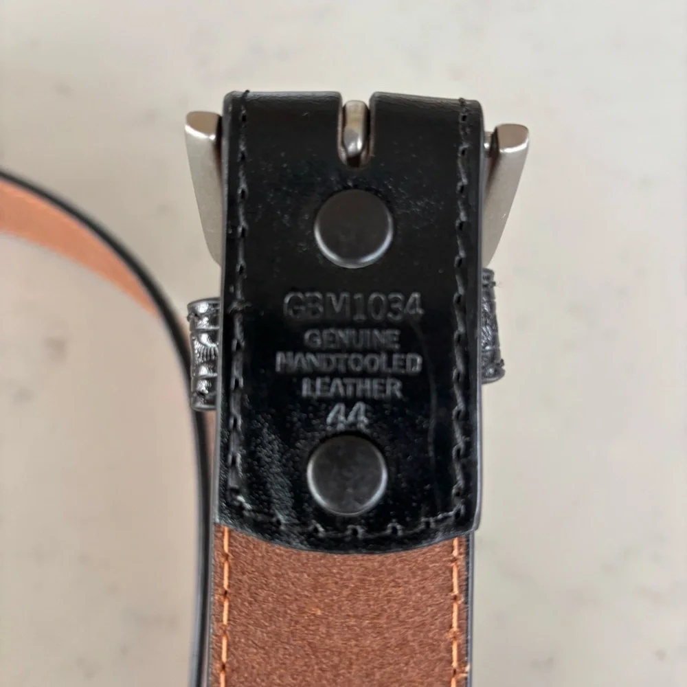 Georgia Boot Leather Belt‎ Size 44
